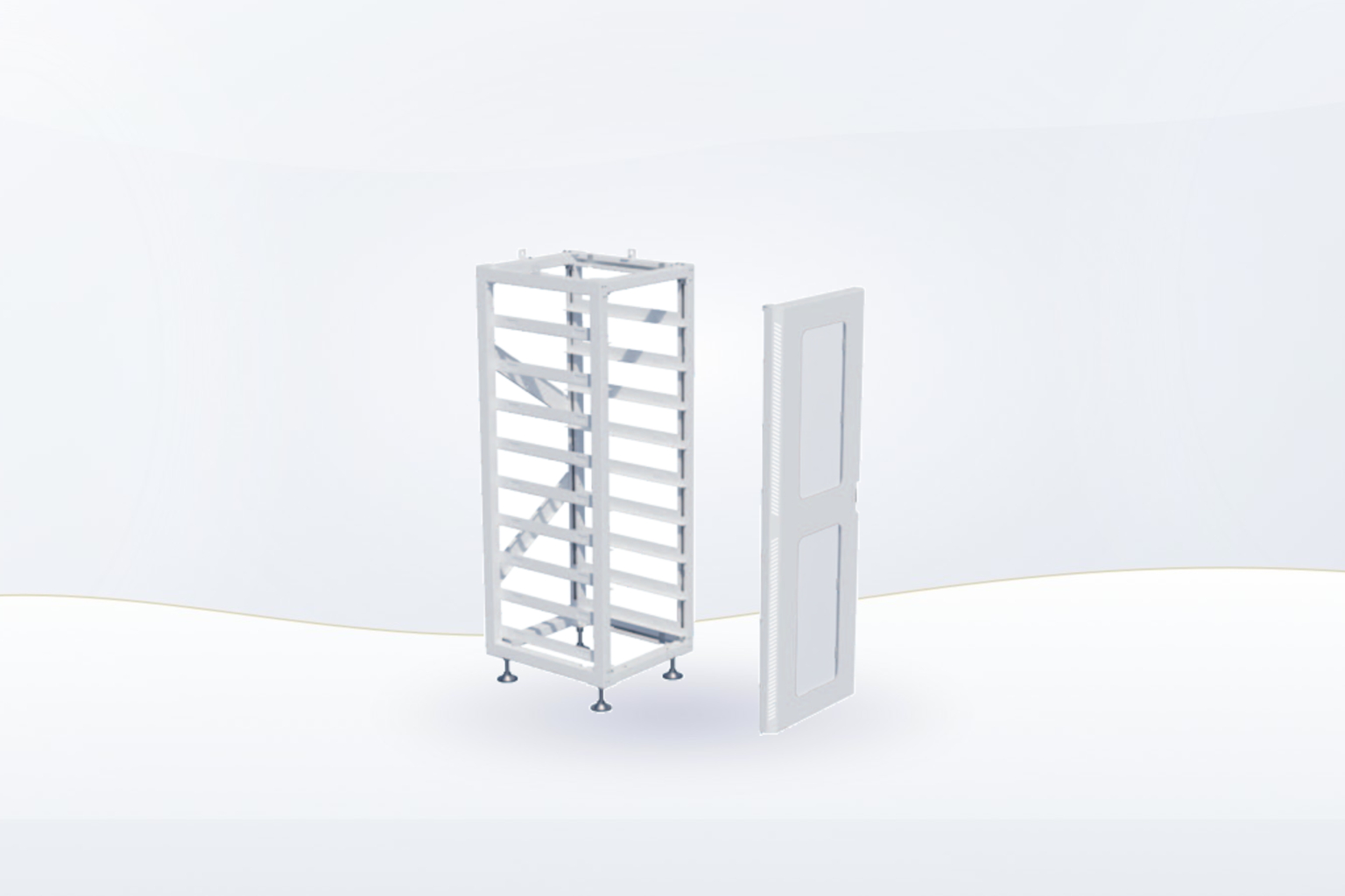 رک کوچک 3U L Rack